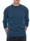 Sailwind Men's Jumpers Tops Winter Warm Knitted Crew Neck Jumper Long Sleeve Soft Cozy Mock Neck Knitwear Pullover Sweaters for Men (VG Blue, M)