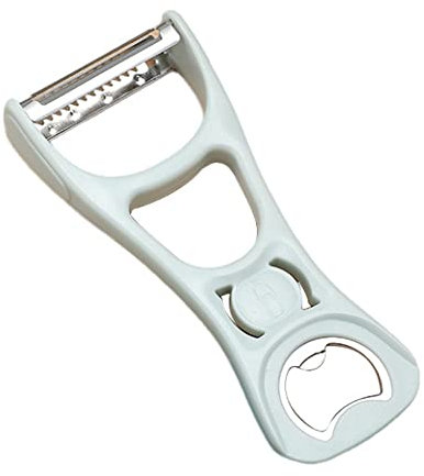 4-in-1 Pelapatate Multifunzione,Pela Verdure,Pelacarota lama in acciaio inossidabile,Adatto per Pelare per Mele, Carote, Cetriolo e Varie Verdure e Frutta Blu