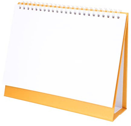 STOBOK Bürokalender 2 Sätze Leerer Tischkalender Selber Machen Monatlicher Flip- Standkalender Monatskalender Selber Machen Mini-memokalender Selbstgemacht Student Staffelei Papier