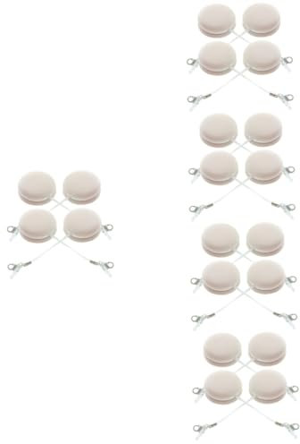 Milisten 5 Set Di Pulizia Per Lenti Degli Occhiali A Forma Di Macaron Set Di Pulizia Per Schermi 4 Pezzi*5