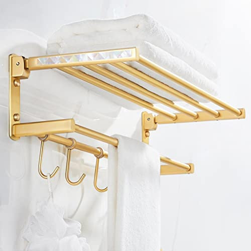 Handtuchhalter Licht High-End Handtuchhalter, Badezimmer Falten Handtuchhalter, Badezimmer Rack Toilette Badezimmer Hardware Effizienz