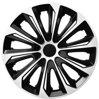 NRM Radzierblende Strong schwarz/weiß 14 Zoll 4er Set