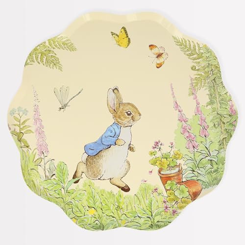 Meri Meri Peter Rabbit™ In The Garden Speiseteller, 8 Stück