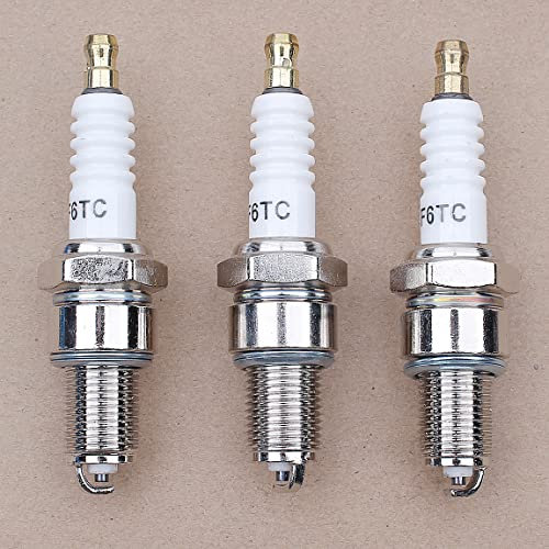 BayDe 3 pz Candela for HD GX160 GX200 GX240 GX270 GX340 GX390 168F 170F 188F 190F 4 Tempi Motore A Benzina Parte Tagliaerba Pezzi di Ricambio