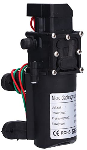 Pompe à Membrane à Pression d'eau 12V 60W, Pompe de Pulvérisation Auto-amorçante pour Jardin, Irrigation et Piscines