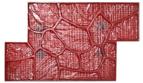 Gummi Zement Beton Bodenform, Nahtlose Stempelkissen FüR Strukturierte Muster, Dekorative Beton Zement PräGetexturen