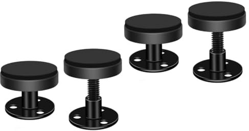 IMIKEYA 4 Stück am Bett Bettzubehör Verstellbarer Bettrahmen Werkzeug Kopfteile Kopfteilstabilisator Anti-Shake-Tool für Bettrahmen Antikollisions Halter Netzteil Bettgestell Metall