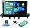 CAMECHO 2+64G 9 HD Android 13 Autoradio per Renault Megane 3 Fluence 2 (2008-2014) con Telecamera Retromarcia, Wireless Carplay Bluetooth Radio con WIFI Navi GPS FM/RDS Android Auto Mirror Link