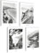 mojoliving Set Cities Bilder schwarz weiß Bilder Nizza Bild Santorin Poster schwarz-weiß Kreta Wandbild Capri Bild Nizza Poster Santorin Bild Capri Foto
