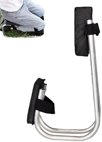 HunicandIU Garten-Kniehocker und Sitz für Senioren, Garten-Kniehocker | Verstellbare tragbare Kniebank - Bank Gartenhocker Tragbare Kniebank Gartenarbeit Weiche Knieauflage für Verschiedene Höhen
