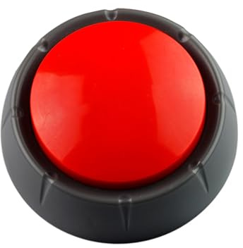 NOLOWY Bullshit Button Soundeffekt Spielzeug Lustig Bürobedarf Scherzartikel Unterhaltungsgerät Tragbarer Sound Lautsprecher