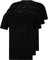 BOSS Herren Classic T-Shirts Kurzarm Shirts Pure Cotton V-Neck 3er Pack, Farbe:Schwarz, Artikel:-001 Black, Größe:L