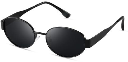 kunchu Sonnenbrille-Damen-Polarisiert-Unisex-Herren-Gold-Metal-Retro-Oval-Trendy-Sonnenbrillen-Vintage-Uv400-Classic-Ultraleicht-Schutz,Geeignet FüR Camping-fotografie-Outdoor-Geschenke für frauen-5