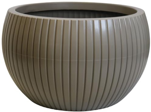Trifibre Windsor Roto Moulded Planter 83cm, 175L, Clay, Frost Proof | Rotomoulded lightweight garden plant pot with 175L capacity, frost-proof and UV-resistant, Windsor design planter.