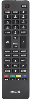 HTR-A18E HTRA18E Telecomando di ricambio per Haier LED HD TV LE22M600CF LE24M600CF LE28F6000T LE32F9000C LE32K5000T LE29G690C LE32B7000C LE32B7000S LE32B7000S 2M600. C LE39M600CF
