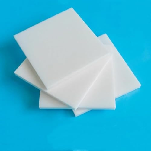 Ceramic Fiber Board, Zirconia Ceramic Square Sheet High Temp Wear Resistant Insulation Board Multiple Sizes(102x102x6mm)