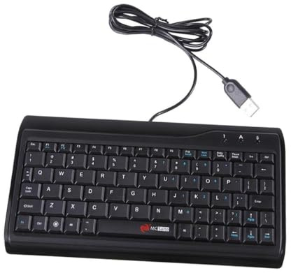 PUXZYAX Mini Keyboard Comfortable Alternative Durable Performance Small Spaces Enhancing Efficiency Durable To For Long Time Wired Mini Mute Keyboard Mat To Is Unlikely Slide