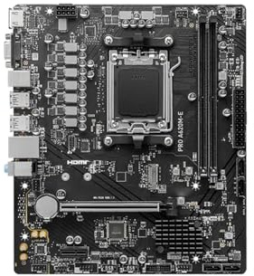 Motherboard Fit For MSI PRO A620M-E Micro-ATX A620 DDR5 6400+(OC) MHz M.2 PCIe 4.0 x16 96G Supporta la scheda madre Ryzen™ serie 7000 AM5