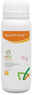 Giovis PK 30-20 da 0,5 LT – Concime a Base di Fosforo e Potassio ad Azione irrobustente Ideale per Il Bonsai