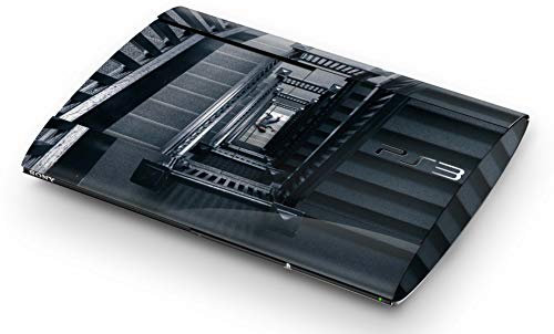 Skins4u Aufkleber Design Schutzfolie Vinyl Skin kompatibel mit Sony PS3 PlayStation 3 Super Slim Too High
