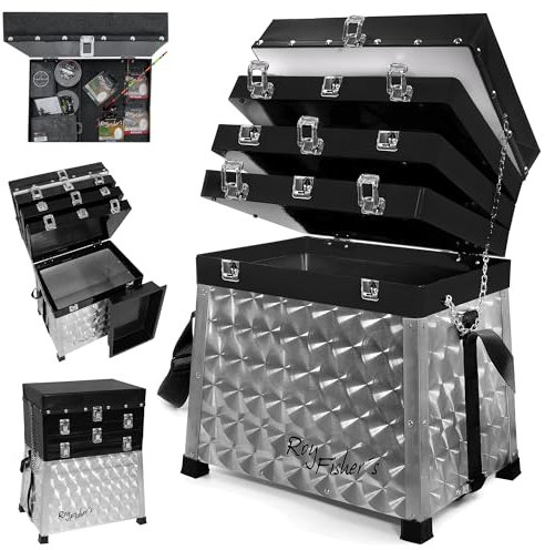 Roy Fishers Sitzkiepe - 4 Laden mit Tragegurt