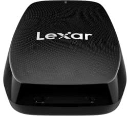 Lexar Professional CFexpress Type B USB 3.2 Gen 2x2 Reader, Up to 1700MB/s Read, Designed for CFexpress Type B Cards (LRW550U-RNBNU)