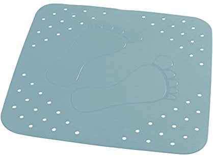 RIDDER Duscheinlage Plattfuß Petrolblau 54x54 cm