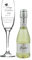 Personalised Engraved Fusion Flute Glass & Mini Bottle of Freixenet Prosecco in Silk Lined Gift Box - Valentine's Day Design