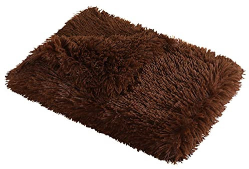Generisch Decke Decke Decke für Haustier Decke waschbar Hund weicher Überwurf Katzen Fleece- Hunde Katzen Welpen Welpen Decke Heimtierbedarf Haustier Haus Kürbisse (Brown, S)