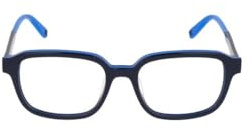 FILA Brille mit Sehstärke für Herren optional mit Sonnenbrillentönung oder Blaulichtfilter, Quadratisch, gefertigt aus Glas (inklusive Brillenetui)