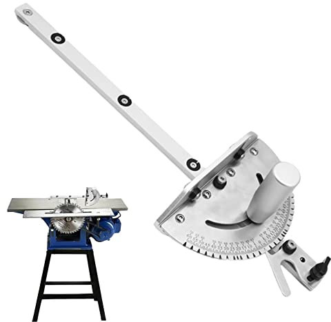 Tytlyworth Instructions for mitre gauge, mitre stop for table circular saw, gift for woodworkers, a must-have for the family, for assembling push handles for woodworking