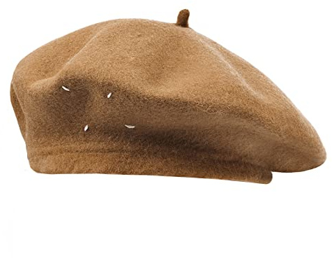 CLAPE Französischen Baskenmütze Damen Klassische Beret für Herbst Winter | Weich,Faltbar,Leicht,Einfarbig,Wintermütze für Alltag,Freizeit,Reisen