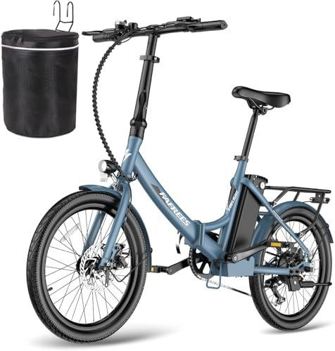 Fafrees F20 Light [ Offiziell ] E Klapprad 20 Zoll mit 36V 14,5AH Akku, Ebike 250W Elektrische Fahrrad Max. 25km/h Klappfahrrad E-Bike für 155-195CM Damen und Herren 120kg