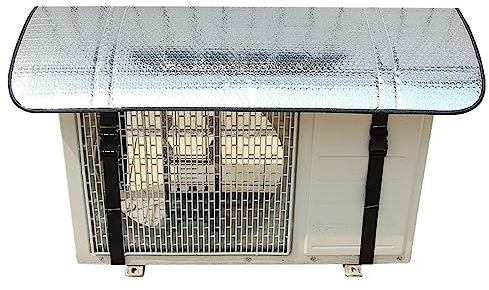 KSIEE Cubiertas de aire acondicionado, cubierta de aire acondicionado para exterior, cubierta de unidad de aire acondicionado para todas las estaciones, cubierta de aire acondicionado de ventana al