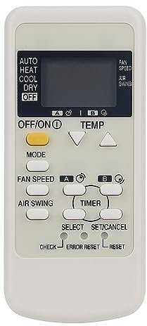 Mando Aire Acondicionado Fit for Panasonic AC A75C3078 A75C3077 CWA75C3077 CWA75C3078 CS-UE9JKD CS-UE9JKE CS-RE12GKE CS-RE12HKE CS-RE12JKE CS-RE12JKX CS-UE12GKE CS-UE12HKE CS-RE9JKR CS-UE9HKE