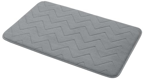 Gedy Badematte Mousse, 80 x 50 cm, Grau