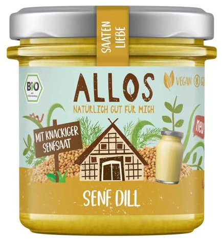 Allos Saatenliebe Senfsaat, Senf und Dill, 135g, 6er Pack