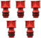 LQ Industrial 5PCS Öl Gefüllte Direct Connect Air Kompressor Leder Atmung Düse 17mm Gürtel Angetrieben Kolben Luft Kompressor Teile Geeignet für Auspuffkappen Öl Spray Schutz Atmung Ventile