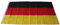 Deutschland Flagge mit Metall Ösen, 150×90 cm Groß, Deutschland Fussball EM 2024 Europameisterschaft Fanartikel, Schwarz Rot Gold Deutsche Flagge