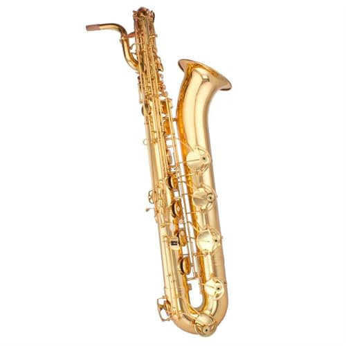 Bariton E Flat Saxophon Ankunft Messing Schwarz Nickel Überzogene Sax Musikinstrumente Mit Fall(C)