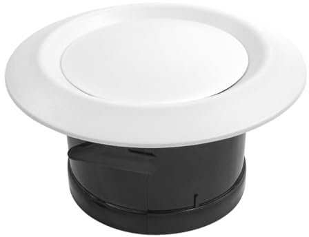 CENPEK Air Valve for Supply and Exhaust Ventilation Ventilation Grille 100mm Adjustable Round Exhaust Valve Ventilation Pipe Valve