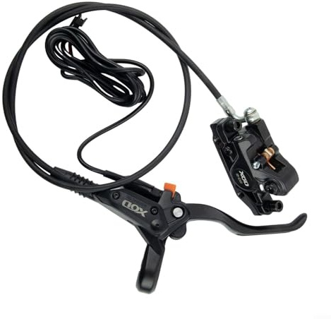 ReachMall Set di freni a disco idraulici per bici elettriche, 850 mm, in lega di alluminio, piccolo driver XOD elettrico con freno a olio esteso (posteriore sinistro)