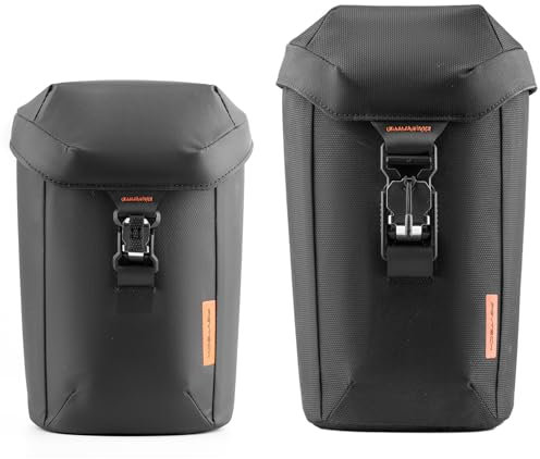 PGYTECH Lens Case L Storage Pouch DSLR Camera Lens Bag with Magnetic Buckle Cushioned Protection Photography Accessories Compatible for Sony/Canon/Nikon