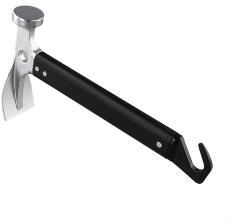 Edelstahl Multi Tool Hammer für Camping inkl. Nagelzieher und Flaschenöffner