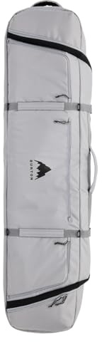 Burton - Snowboardhülle Wheelie Flight Attendant Board Bag Sharkskin Herren – Größe 156 – Grau