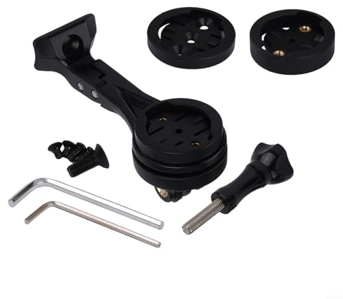 Bike GPS Bracket for Garmin For Bryton For Cateye Computers Works with For Trek Madone 2023 Emonda RSL and Action Camera on Various Handlebar Sizes (Long)