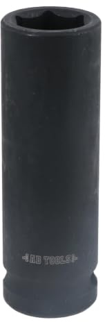 17mm 1/2 Drive Double Deep Metric Impact Socket Single Hex