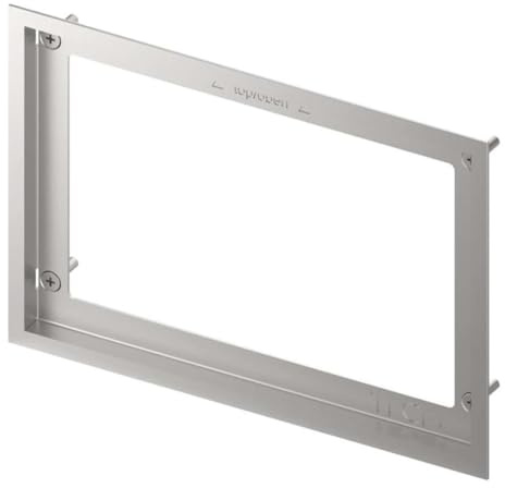 TECE WC-Abdeckrahmen Metall matt, für WC-Einbaurahmen