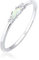 Elli Ring Damen Vintage mit Zirkonia Kristallen und Opal in 925 Sterling Silber