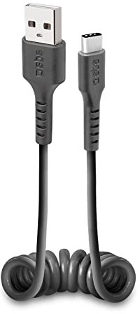 SBS Câble USB Câble spiralé Type C